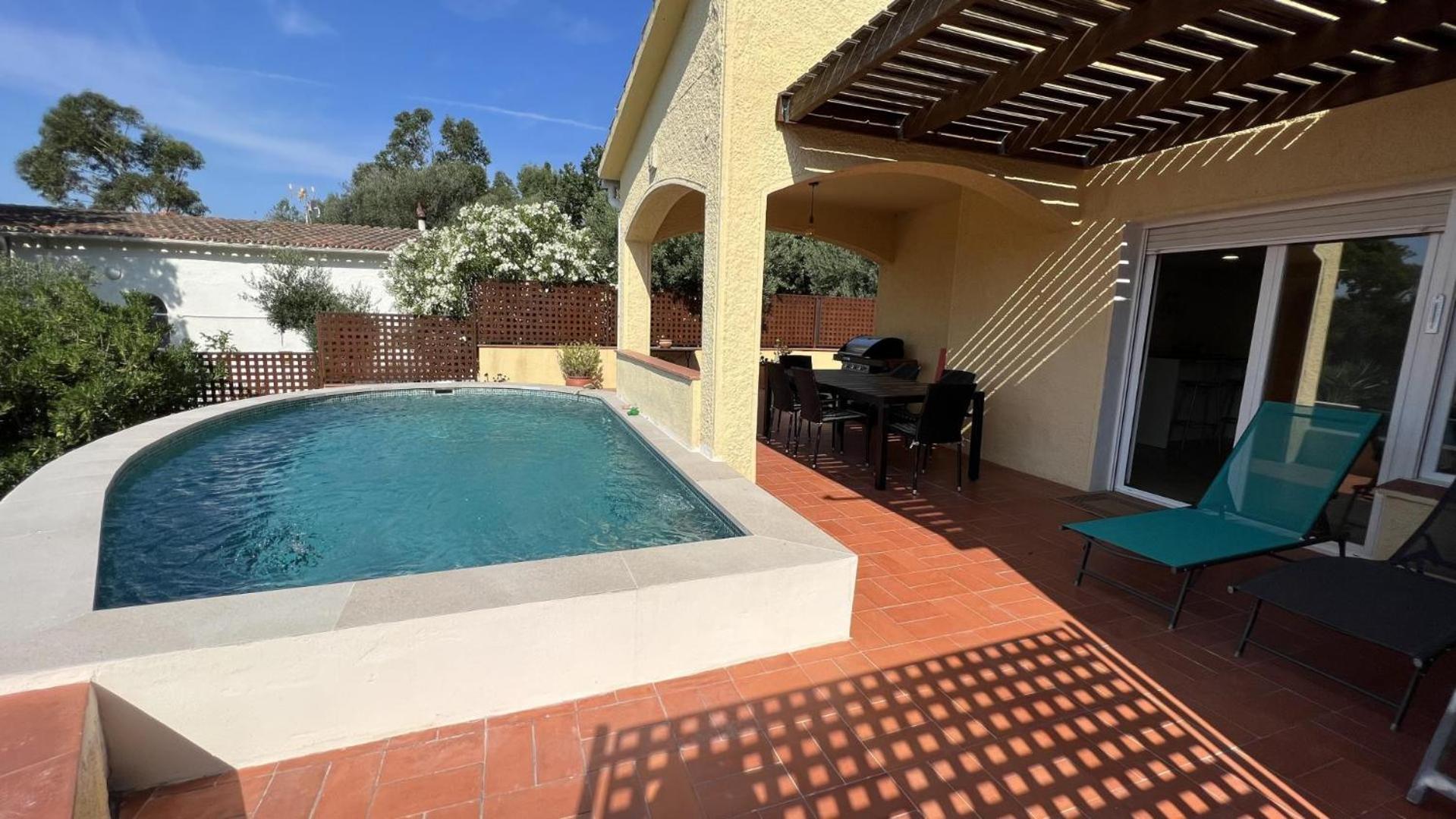 Preciosa Casa En Mas Fumats Con Piscina Y Bonitas Vistas Villa Selva de Mar Buitenkant foto