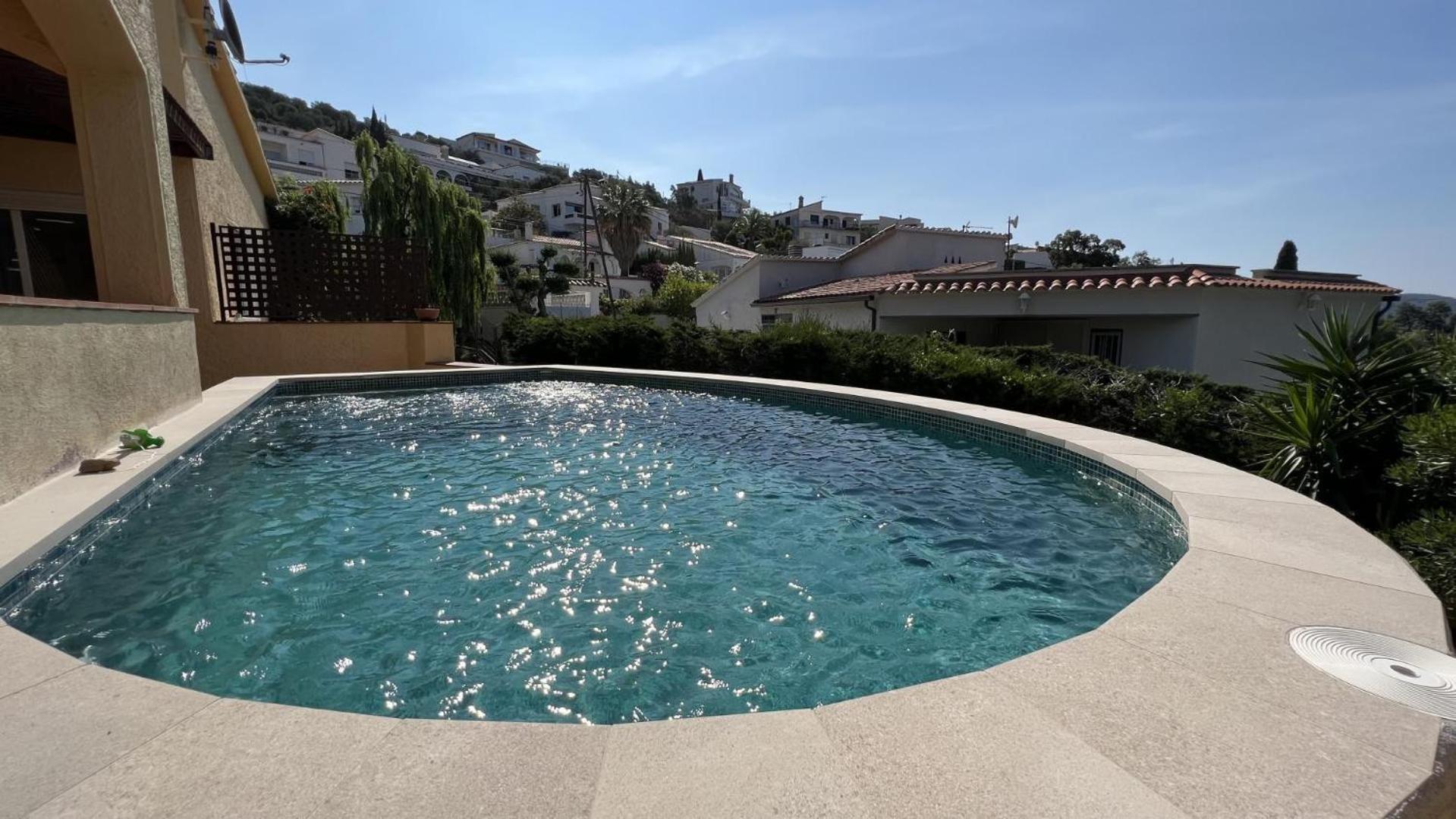 Preciosa Casa En Mas Fumats Con Piscina Y Bonitas Vistas Villa Selva de Mar Buitenkant foto
