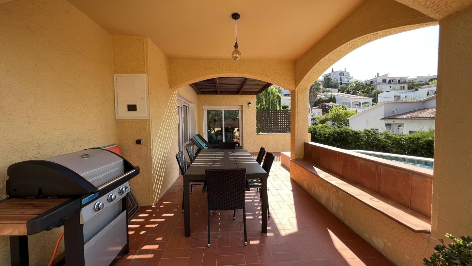 Preciosa Casa En Mas Fumats Con Piscina Y Bonitas Vistas Av-49 Villa Selva de Mar Buitenkant foto